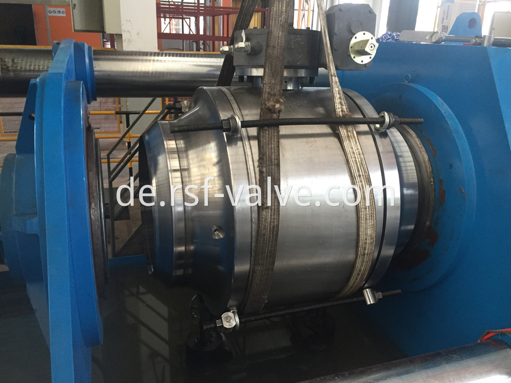 Welded Body Trunnion Mounted Ball Valve 2